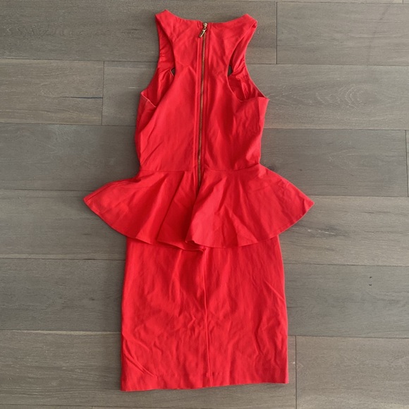 BEBE - Peplum Midi Dress - Picture 4 of 4